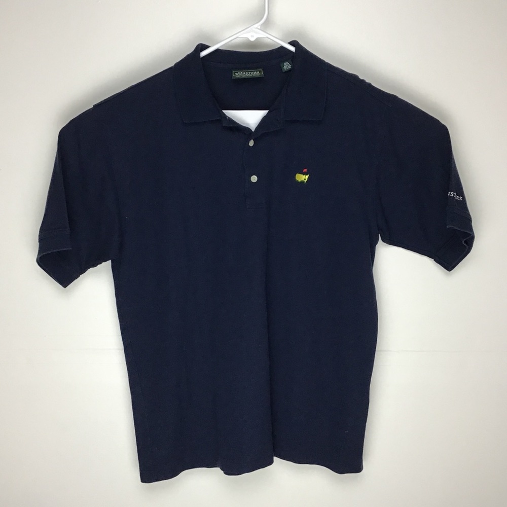 Masters Collection mens short sleeve golf polo shirt large
